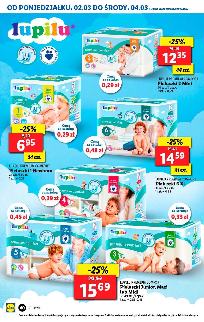 lidl promocje na pieluchy