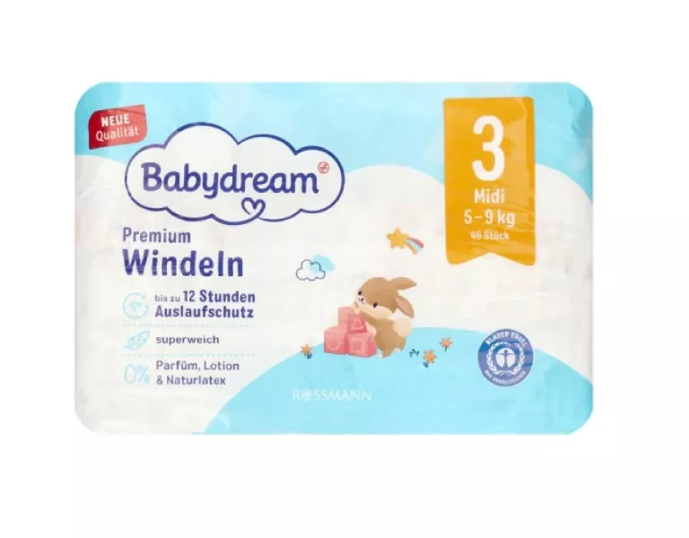 rossmann pieluchy babydream 3