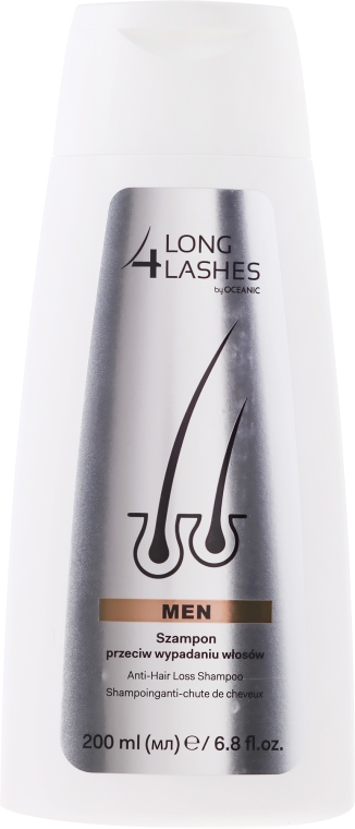 oceanic long 4 lashes szampon przeciw wypadaniu włosów men 200ml