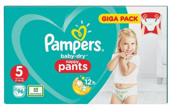 pampers 5 96 pant
