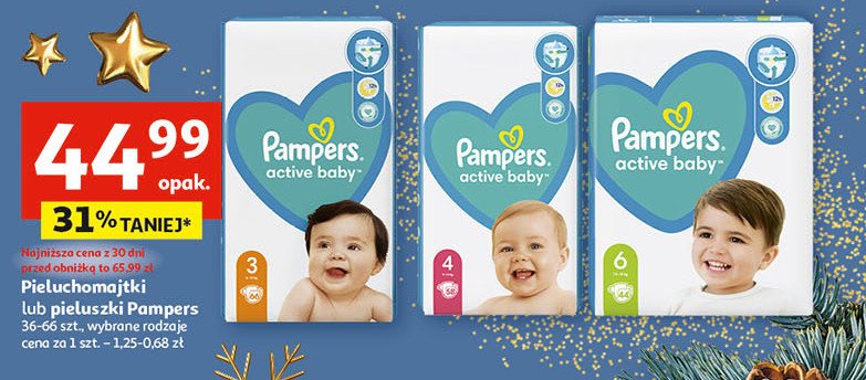auchan pampers promocja