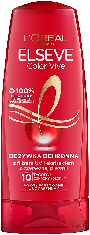 odżywka do włosów farbowaych loreal