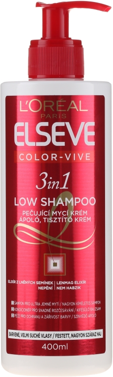elseve szampon 3w1 color