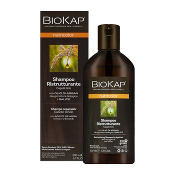 biokap nutricolor szampon odbudowujący strukturę włosów farbowanych