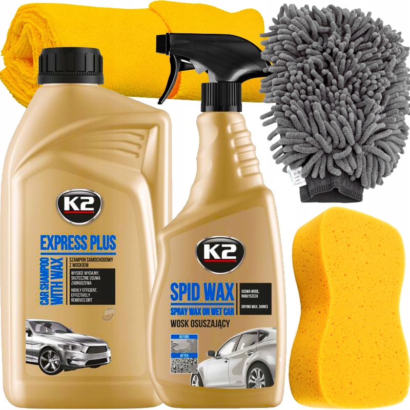 suchy szampon do mycia samochodu