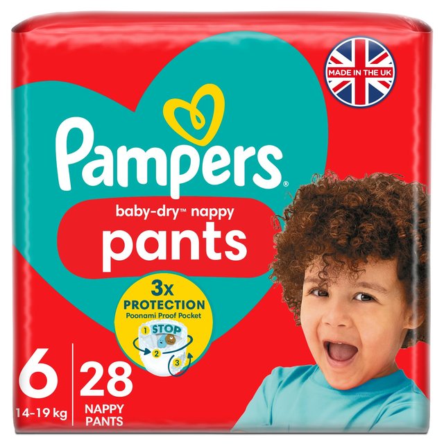 pampers pants 6 for boys