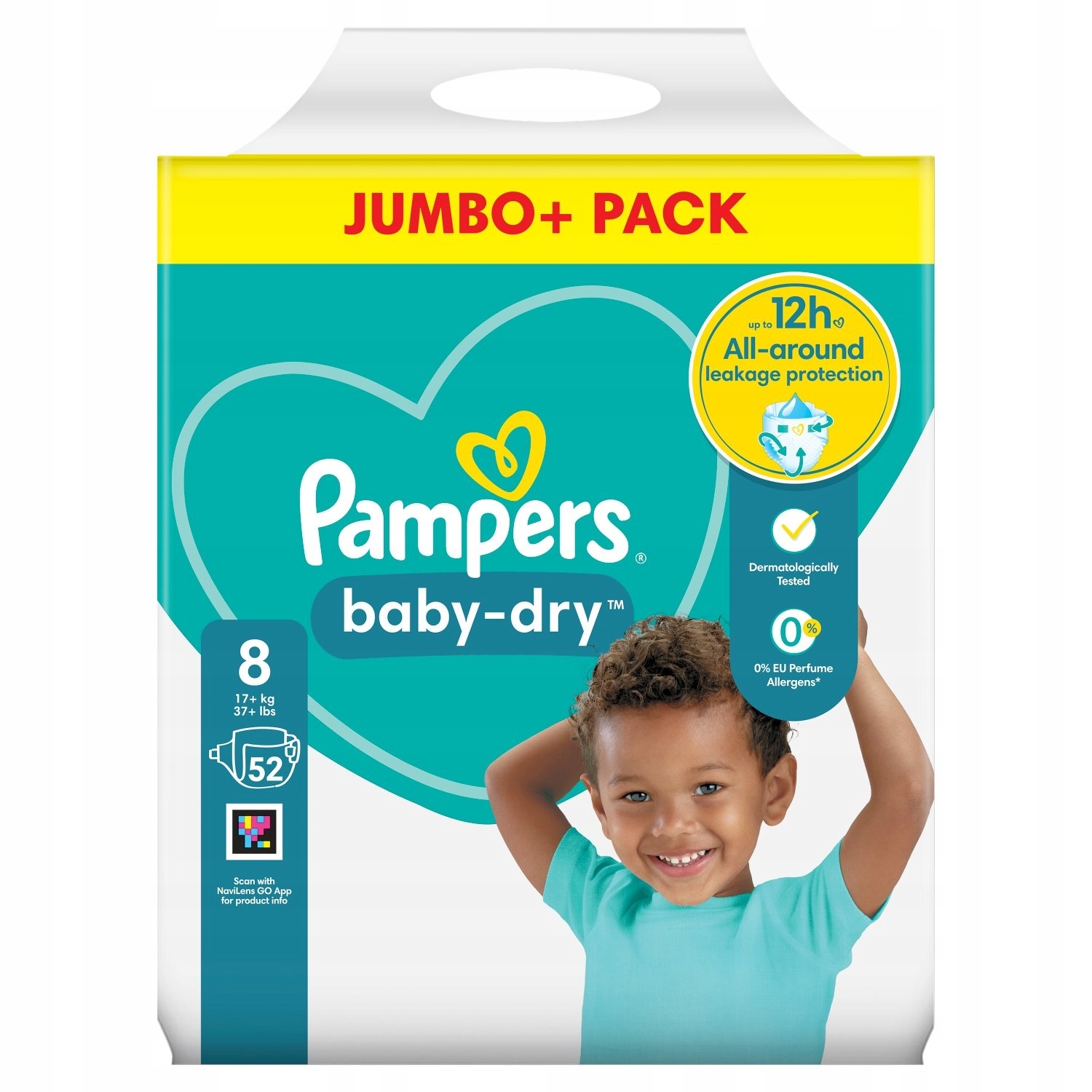 pampers 52 szt