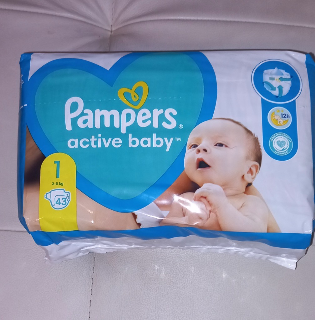 pampers active baby nowe