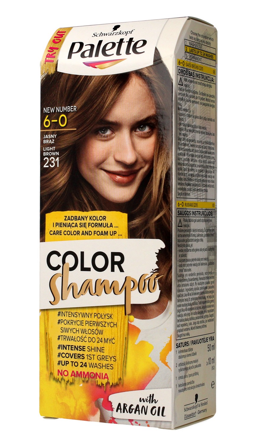 szampon koloryzujacy palette cena