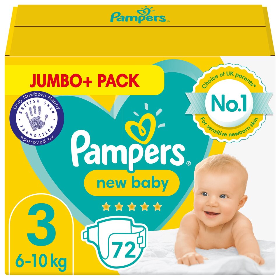 pampers rozmiar 3 cena tesco