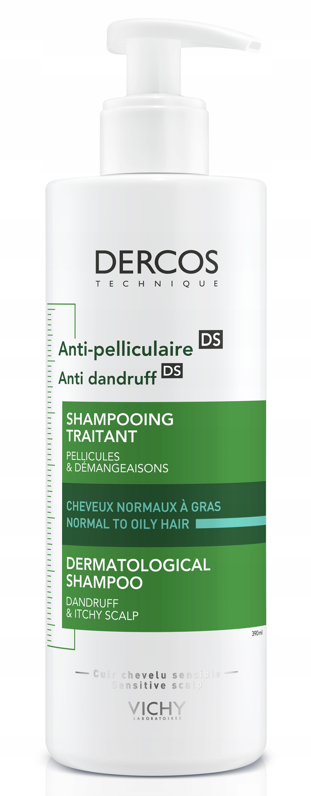 dercos vichy szampon przeciwłupieżowy do włosów tłustych