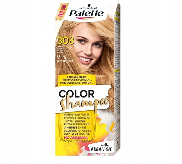 308 palette szampon