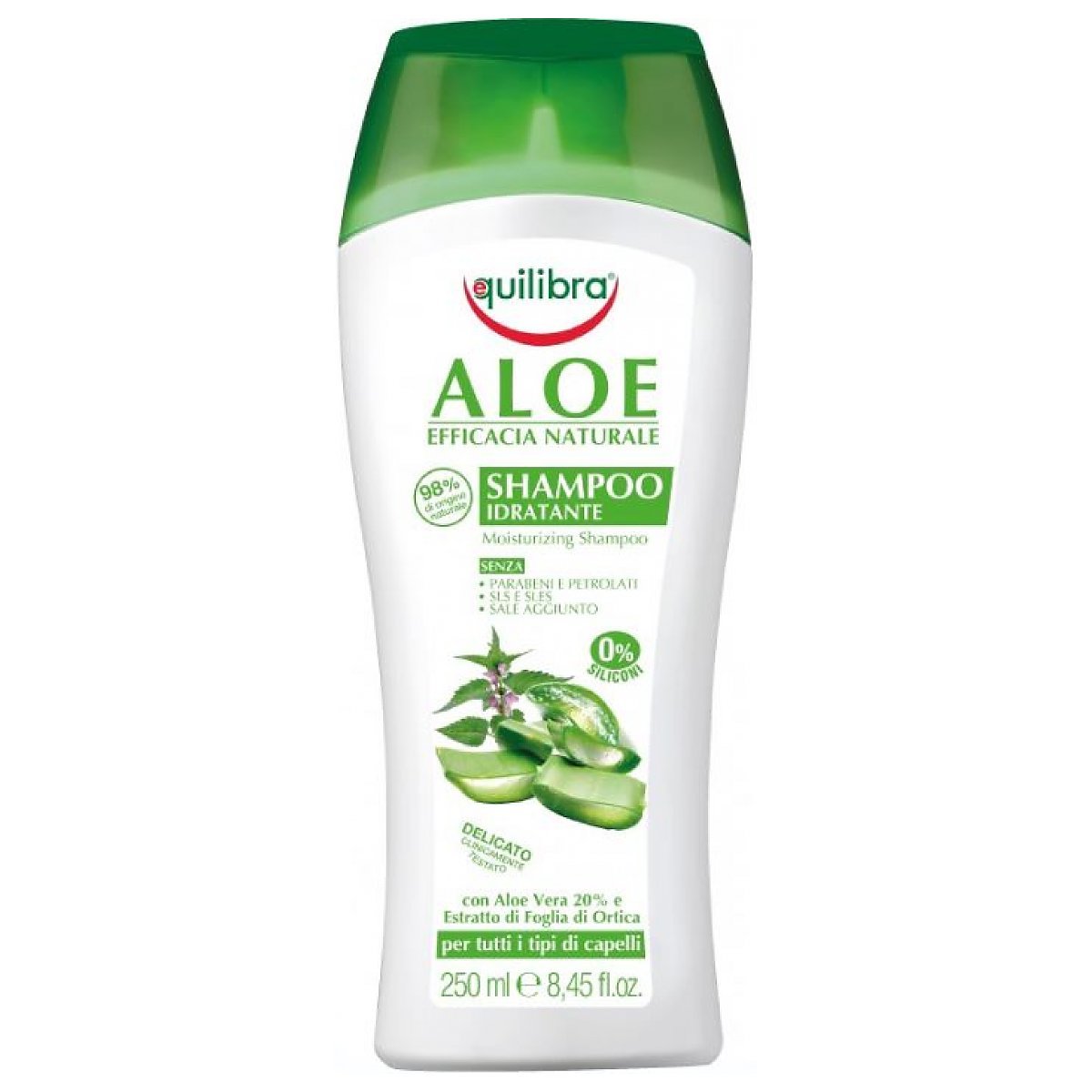equilibra aloe szampon nawilżający