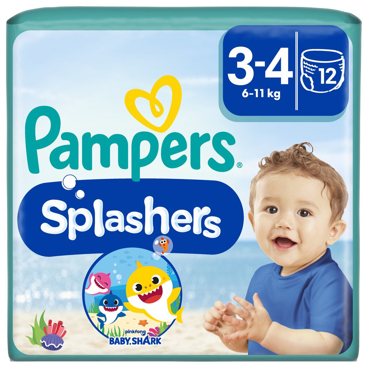 pampers splashers 3 4
