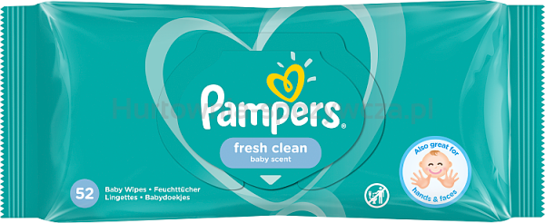 chusteczki nawilżane pampers naturally clean