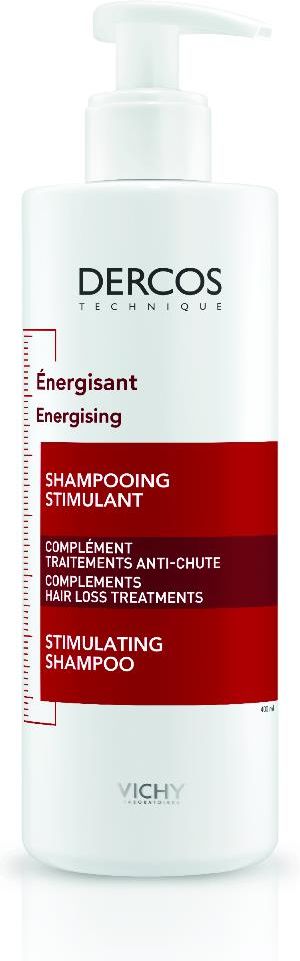vichy dercos szampon wzmacniający czerwony z aminexilem