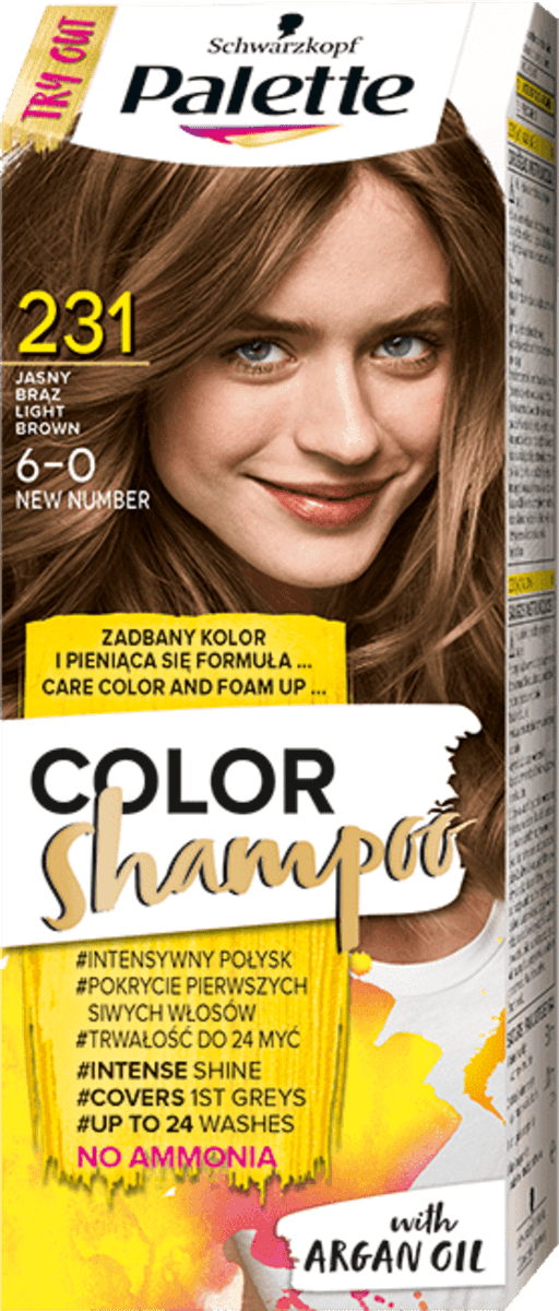 palette szampon kolory blond