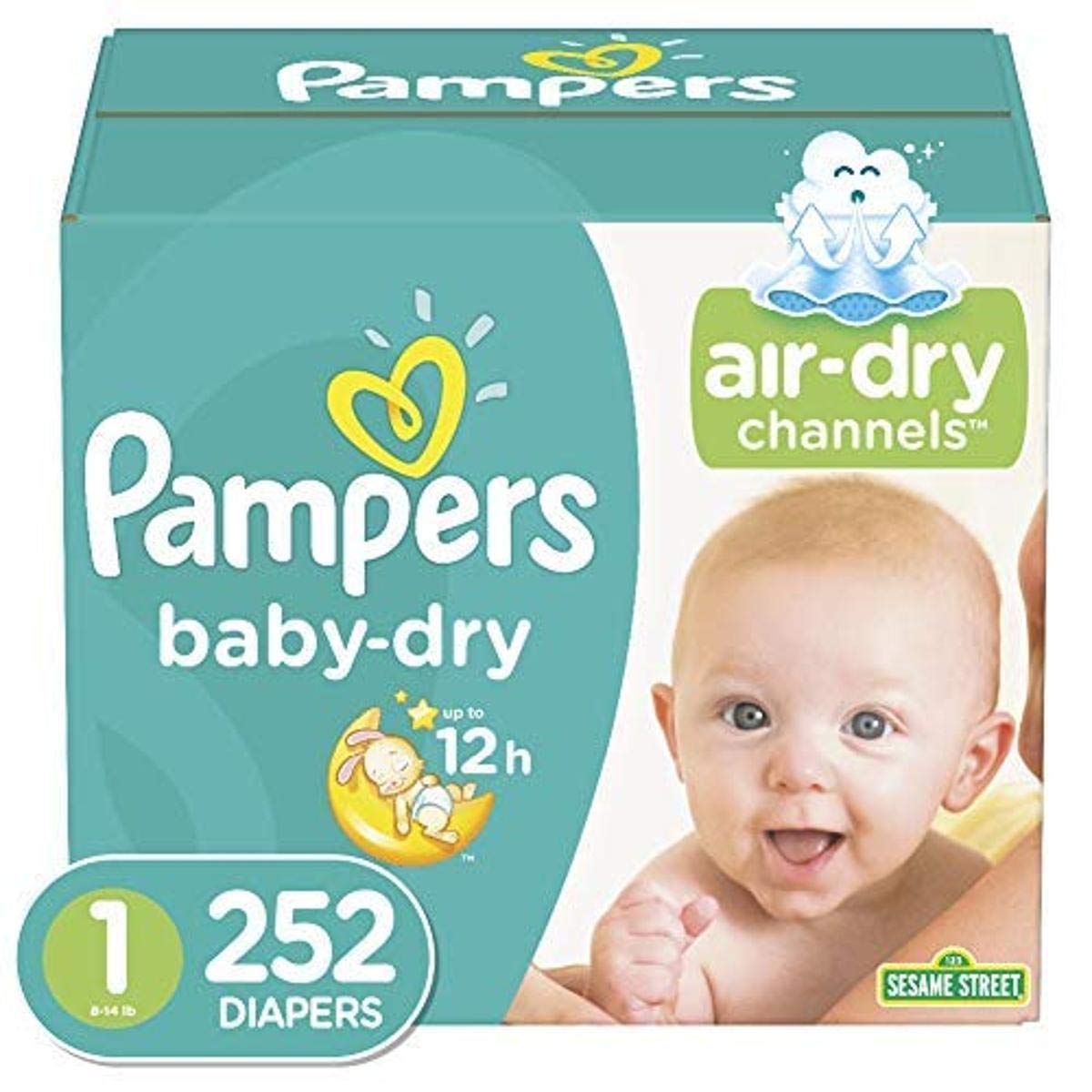 pampers new baby dry 1.2-5 kg cena