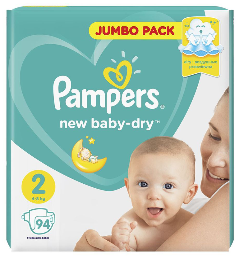 pampers activ dry 2