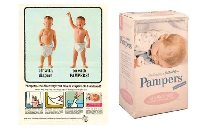 pampers historia