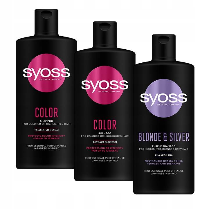 szampon do włosów farbowanych syoss