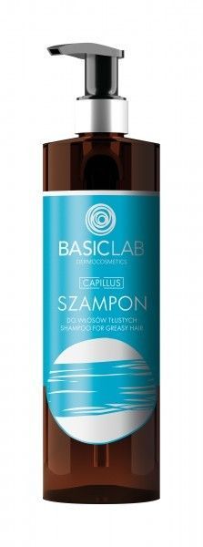 basiclab capillus szampon do włosów tłustych 300 ml
