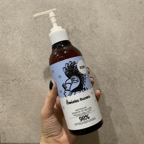 yope świeża trawa naturalny szampon wizaz