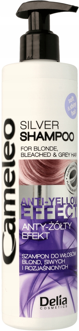 camelo szampon do włosów blond siwych