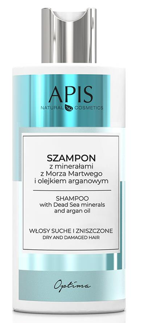 szampon z minerałami z morza martwego apis