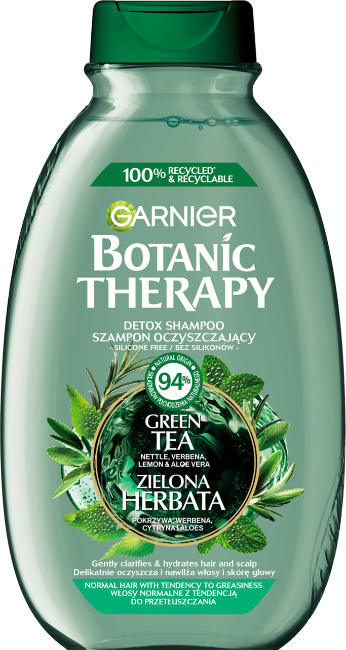 szampon z botanic therapy zielona herbata