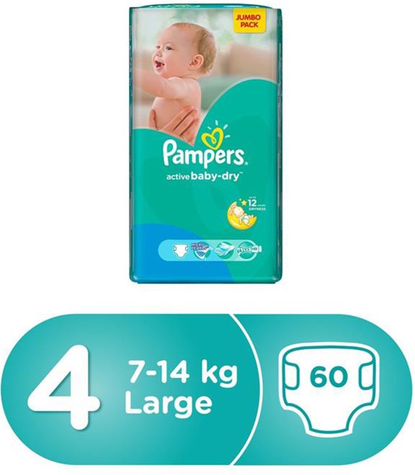 pampers 4 active dry