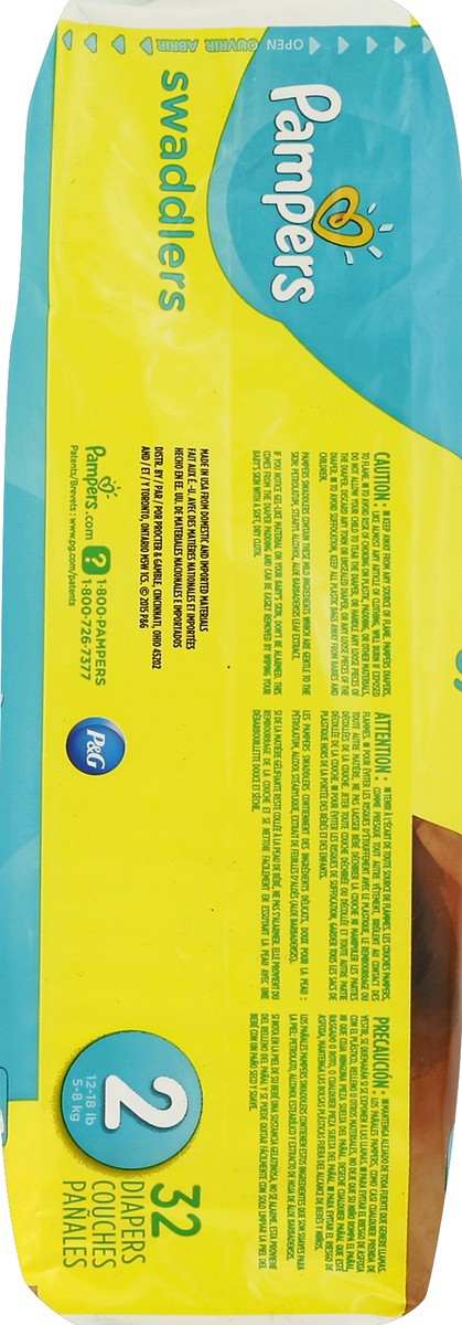 ingredients in pampers diapers
