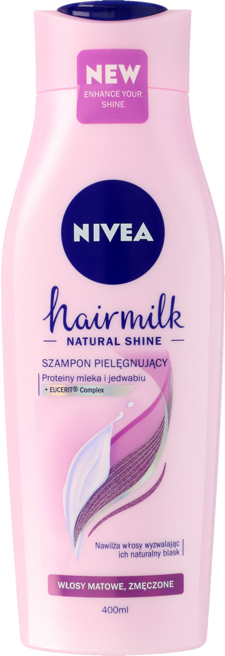nivea hairmilk szampon pielęgnujący