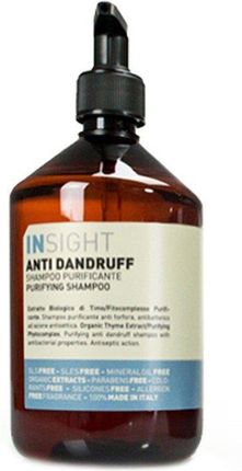 insight anti dandruff purifying shampoo szampon przeciwłupieżowy