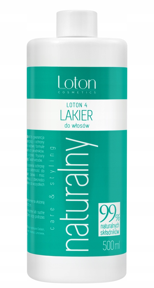 lakier do włosów lotion