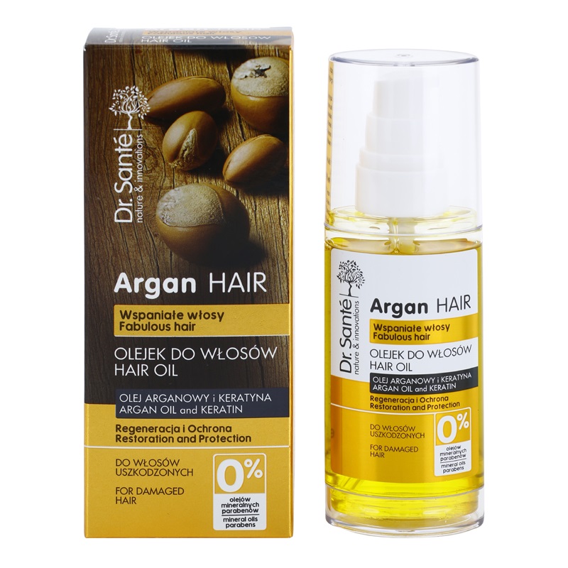 dr.sante argan hair olejek regenerujący do włosów