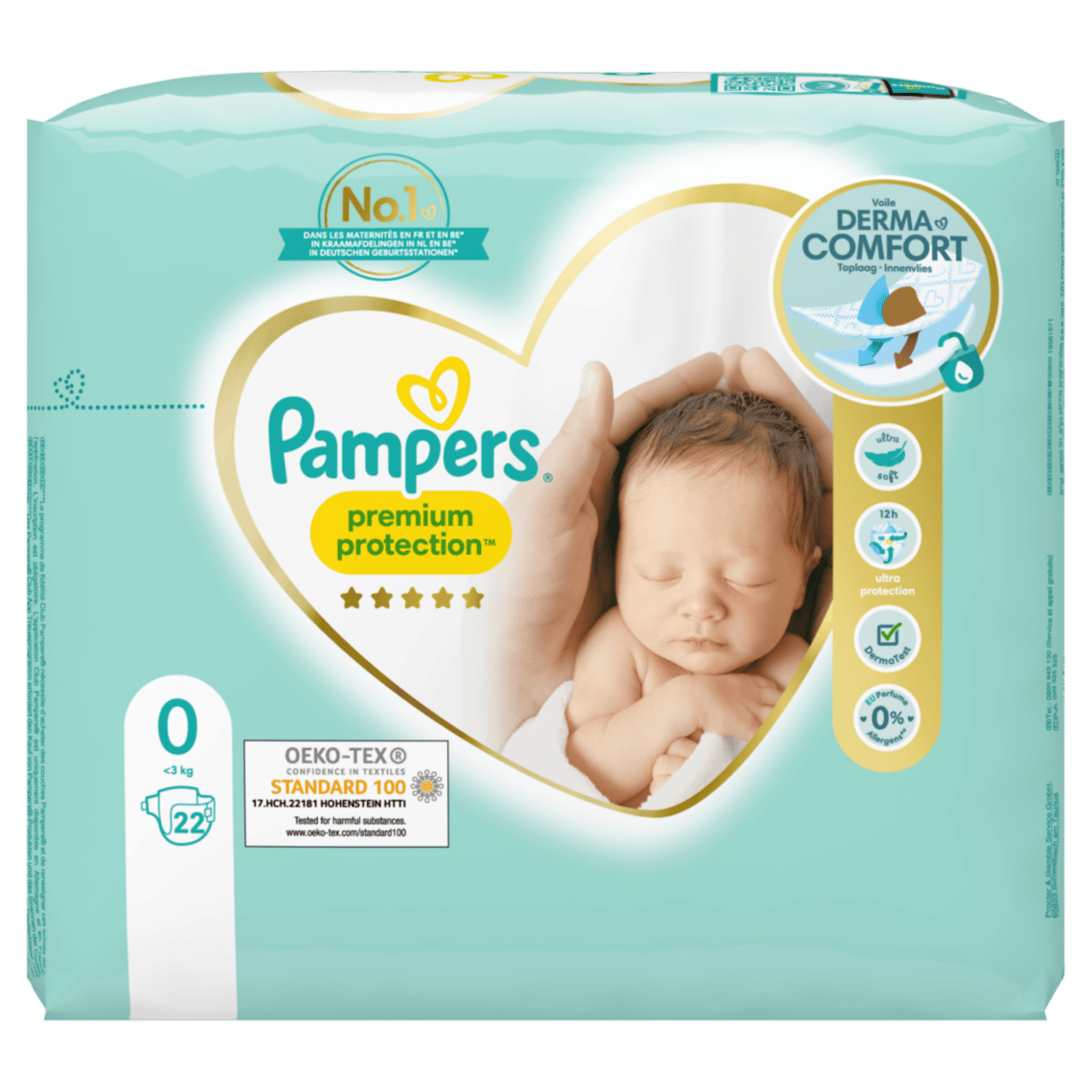 pampers premium protection 0