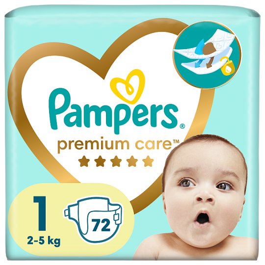 tesco pampers premium care rozmiar 1