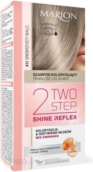 marion szampon koloryzujący two step shine reflex opinie