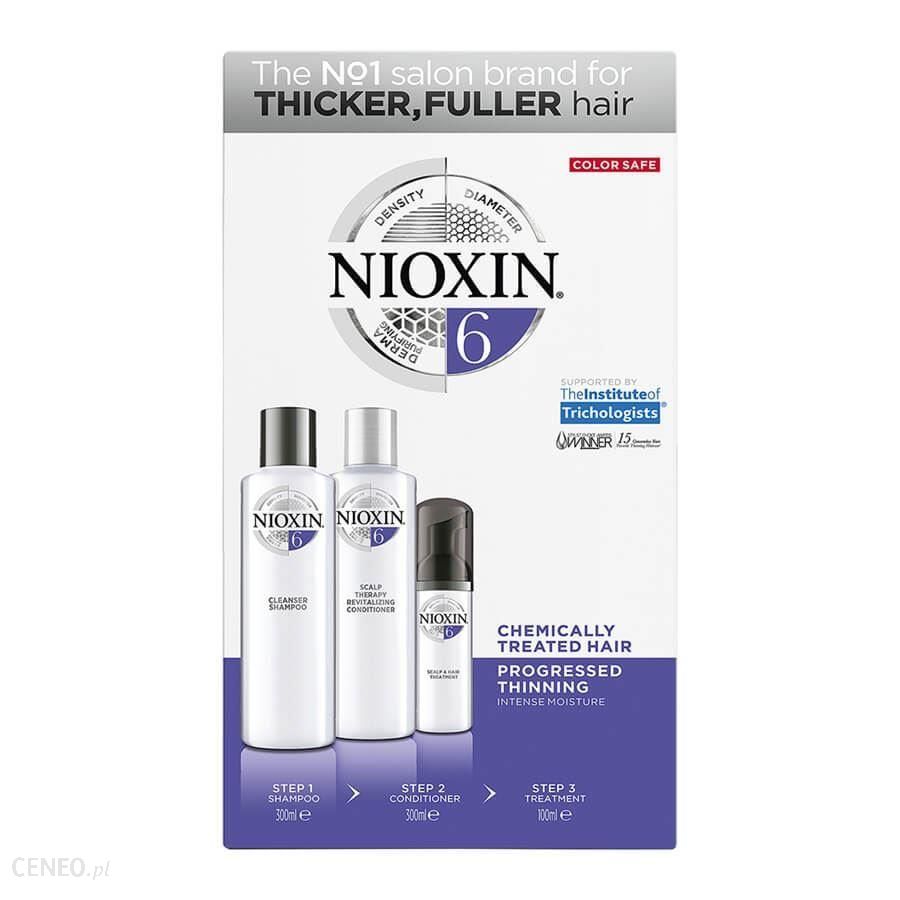 nioxin 6 zestaw duo 2x1000ml szampon odżywka