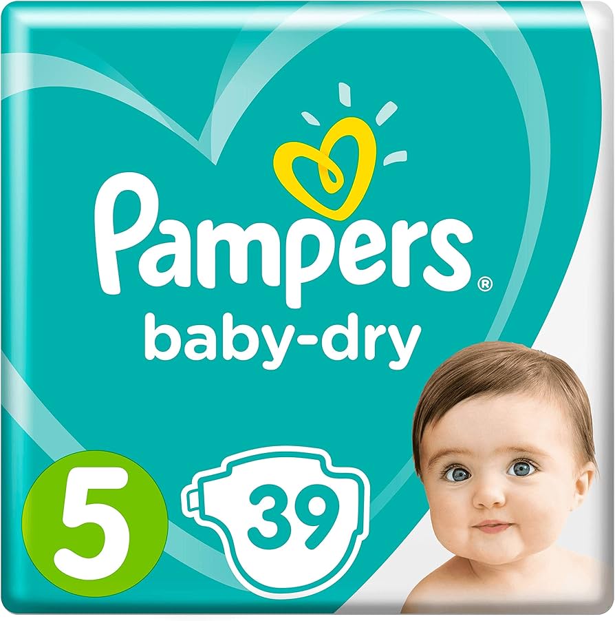 pampers baby active dry 5
