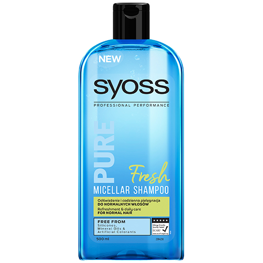 syoss pure fresh szampon micelarny skład