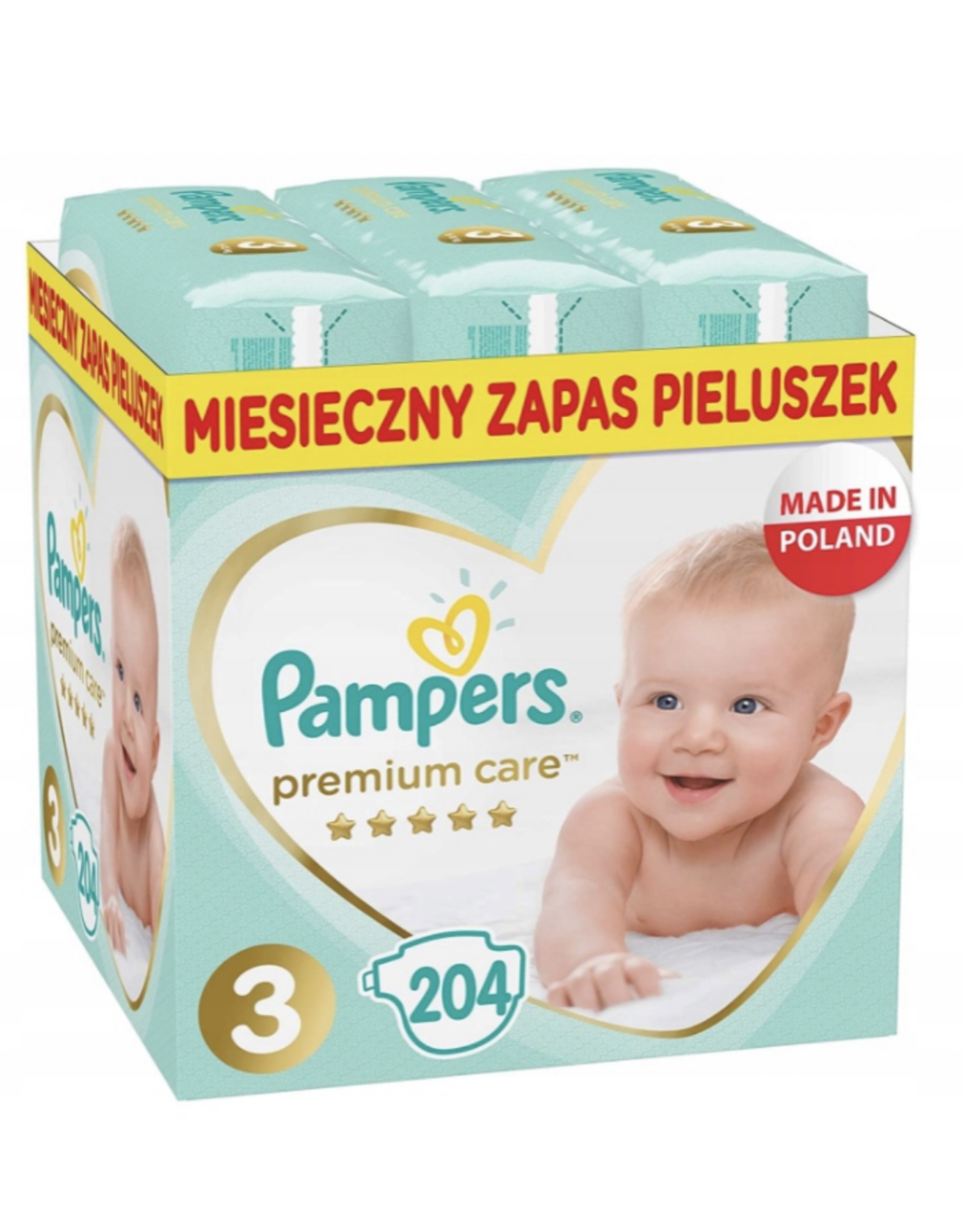 pampers 1miesieczny zapas