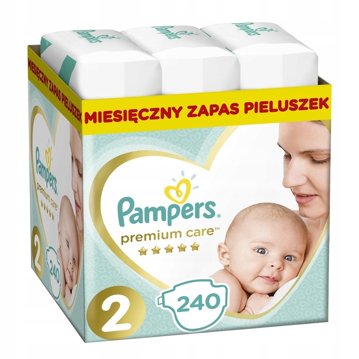 pampers premium care 240 szt cena