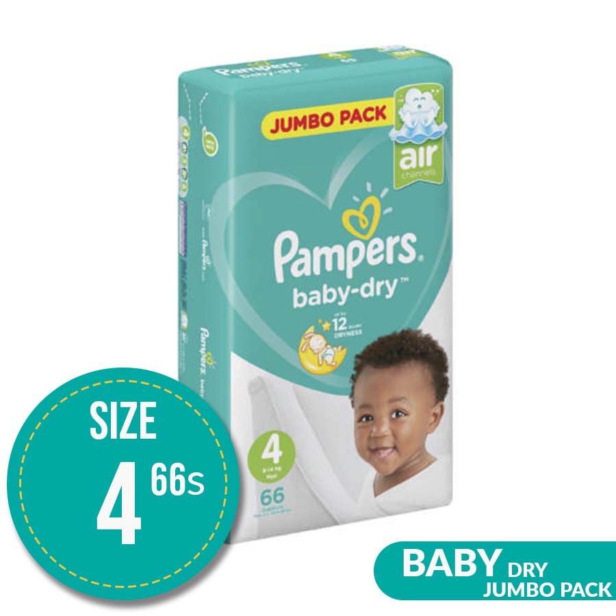 pampers big pack size 4