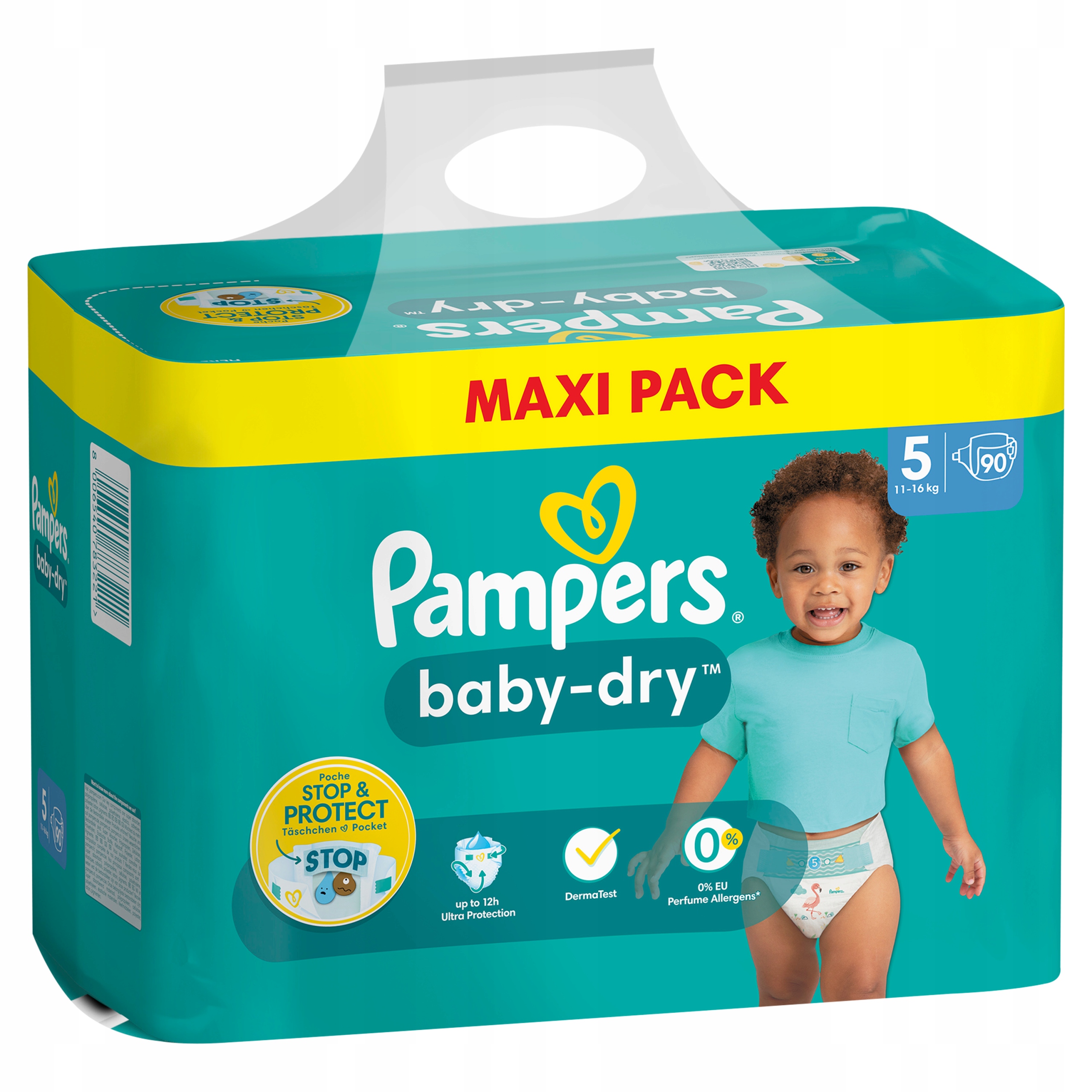 pampers baby dry 2 80 sztuk rossman