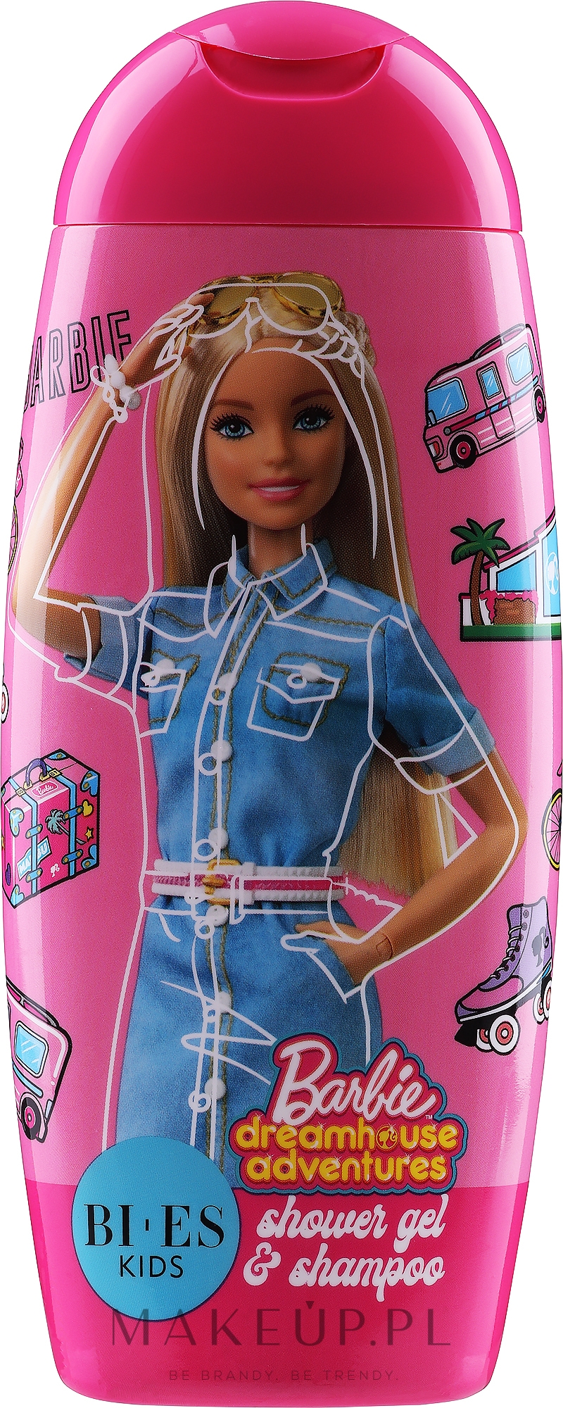 bi-es szampon i żel pod prysznic 2w1 barbie fashio