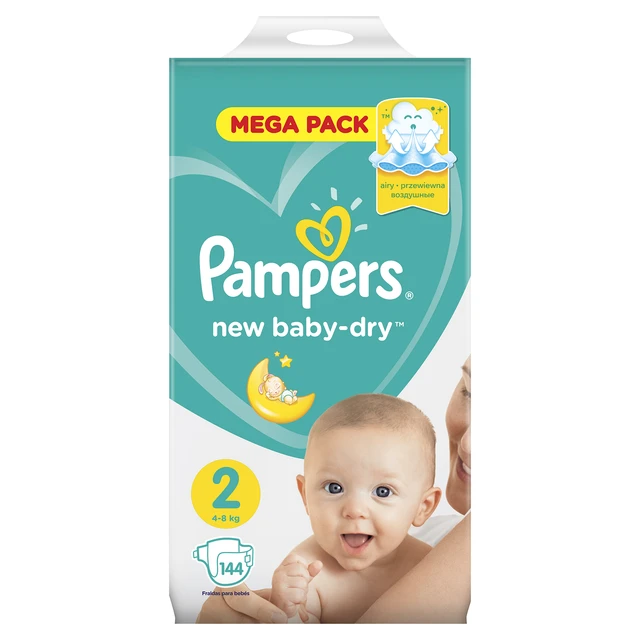 pampers 2 new baby 144