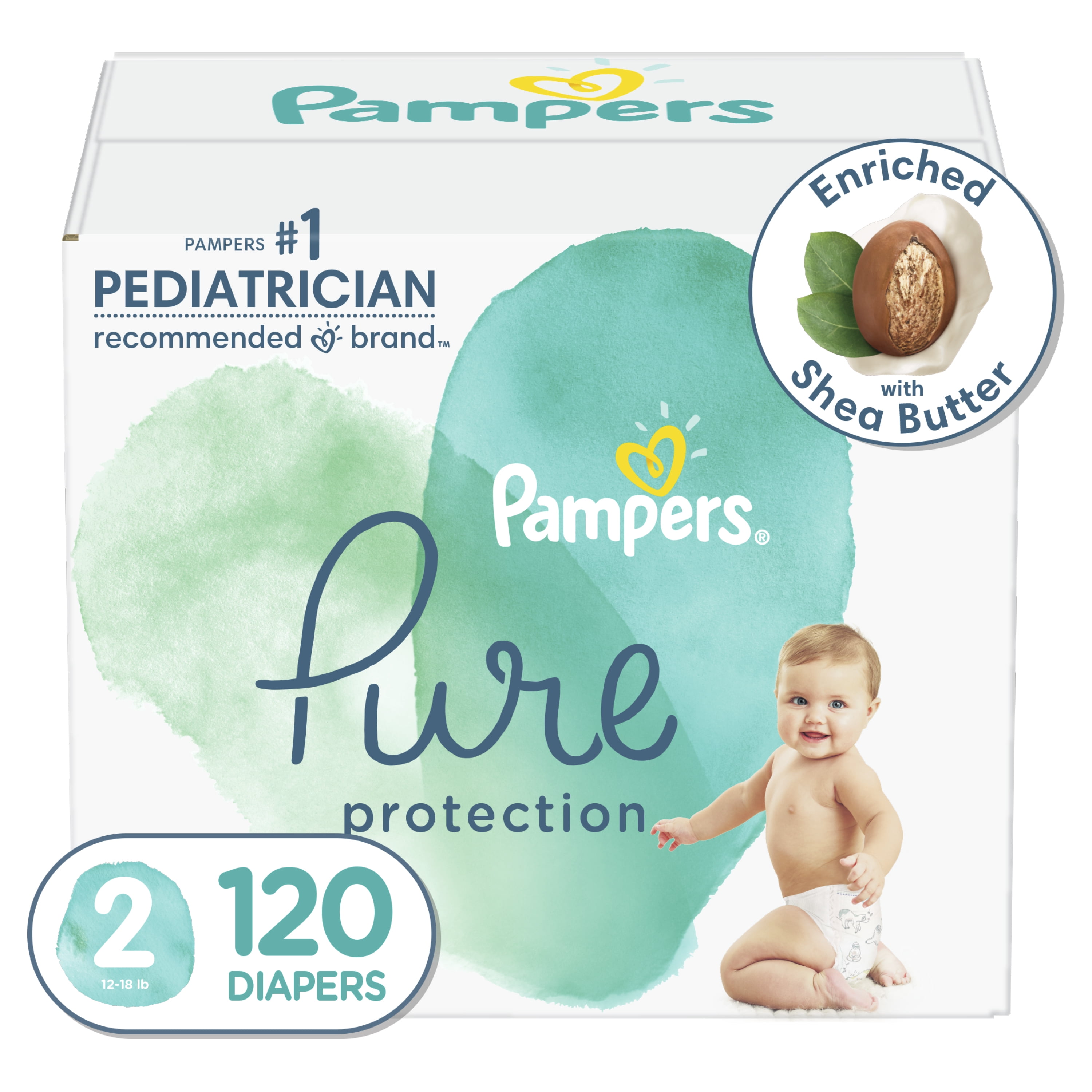 pampers pure 2 ceneo