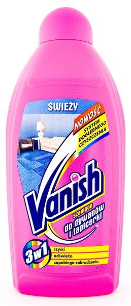 szampon do dywanów vanish
